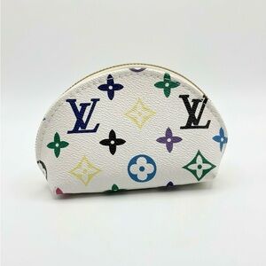 Multicolor Monogram Pouch